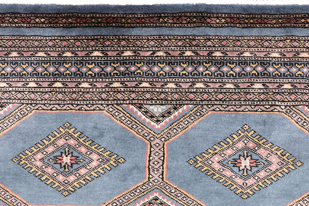 Steel Blue Jaldar 4'  1" x 6'  2" - No. QA38566