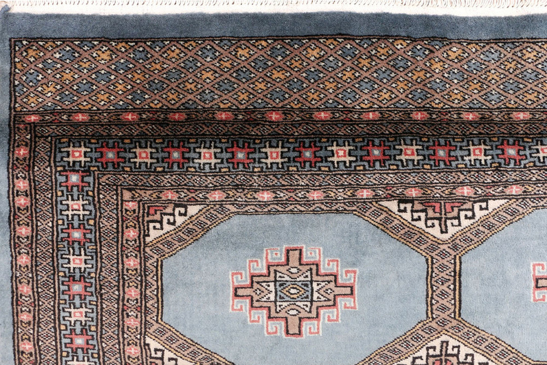 Steel Blue Jaldar 4' 1 x 6' 9 - No. 47064