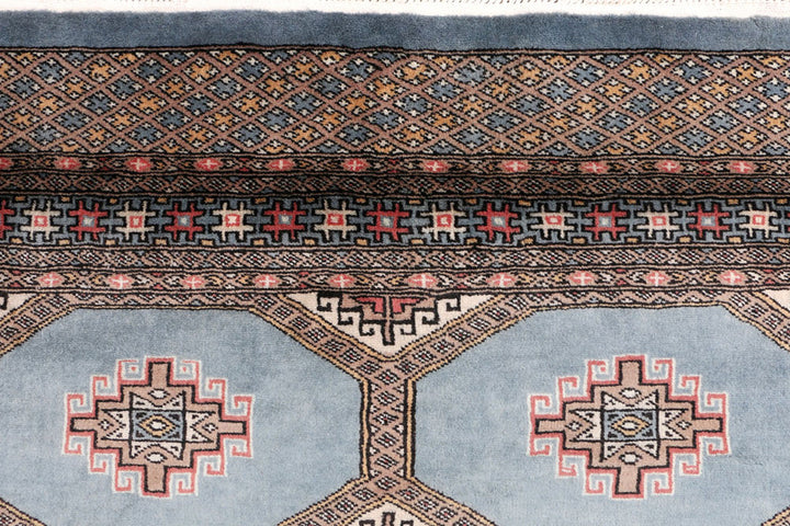 Steel Blue Jaldar 4'  1" x 6'  9" - No. QA25589