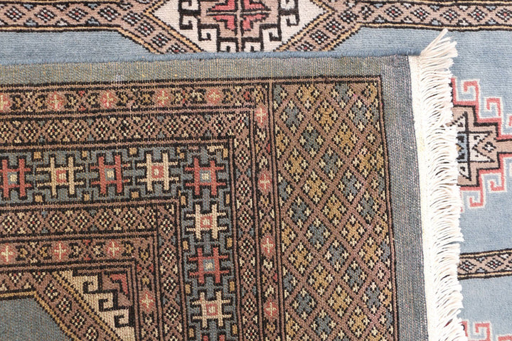 Steel Blue Jaldar 4'  1" x 6'  9" - No. QA25589