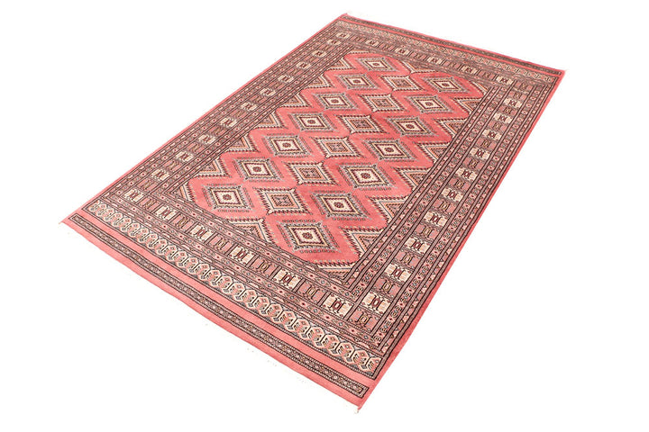 Indian Red Jaldar 4' 2 x 6' 3 - No. 47065 - ALRUG Rug Store