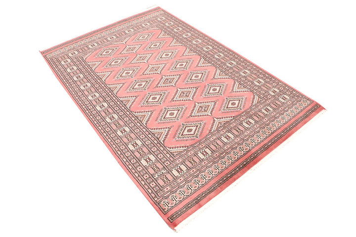 Indian Red Jaldar 4' 2 x 6' 3 - No. 47065 - ALRUG Rug Store