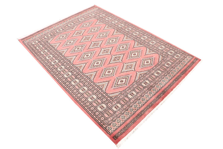 Salmon Jaldar 4' 4 x 5' 11 - No. 47070 - ALRUG Rug Store