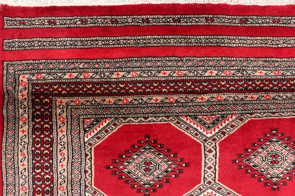Dark Red Jaldar 4' 1 x 7' 5 - No. 47072 - ALRUG Rug Store