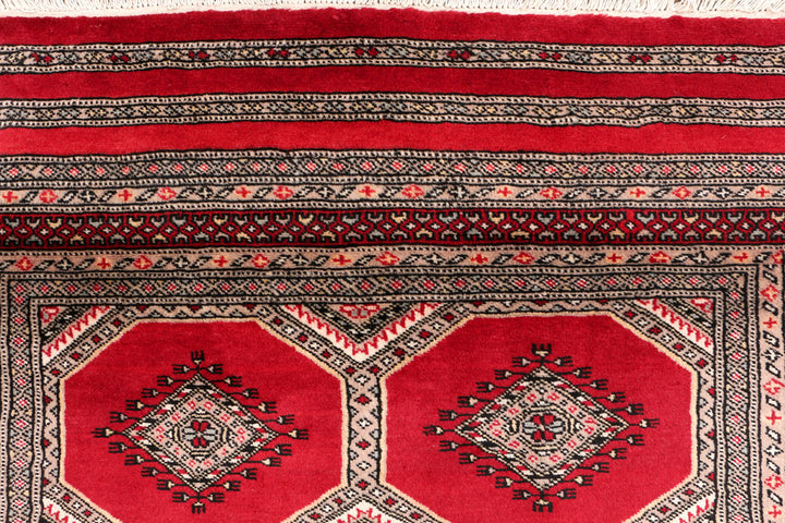 Dark Red Jaldar 4' 1 x 7' 5 - No. 47072 - ALRUG Rug Store
