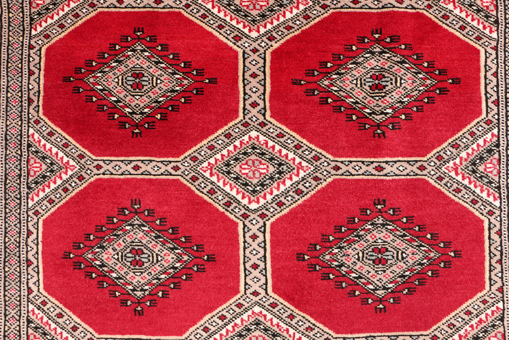 Dark Red Jaldar 4' 1 x 7' 5 - No. 47072 - ALRUG Rug Store