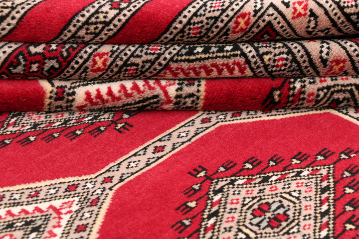 Dark Red Jaldar 4' 1 x 7' 5 - No. 47072 - ALRUG Rug Store