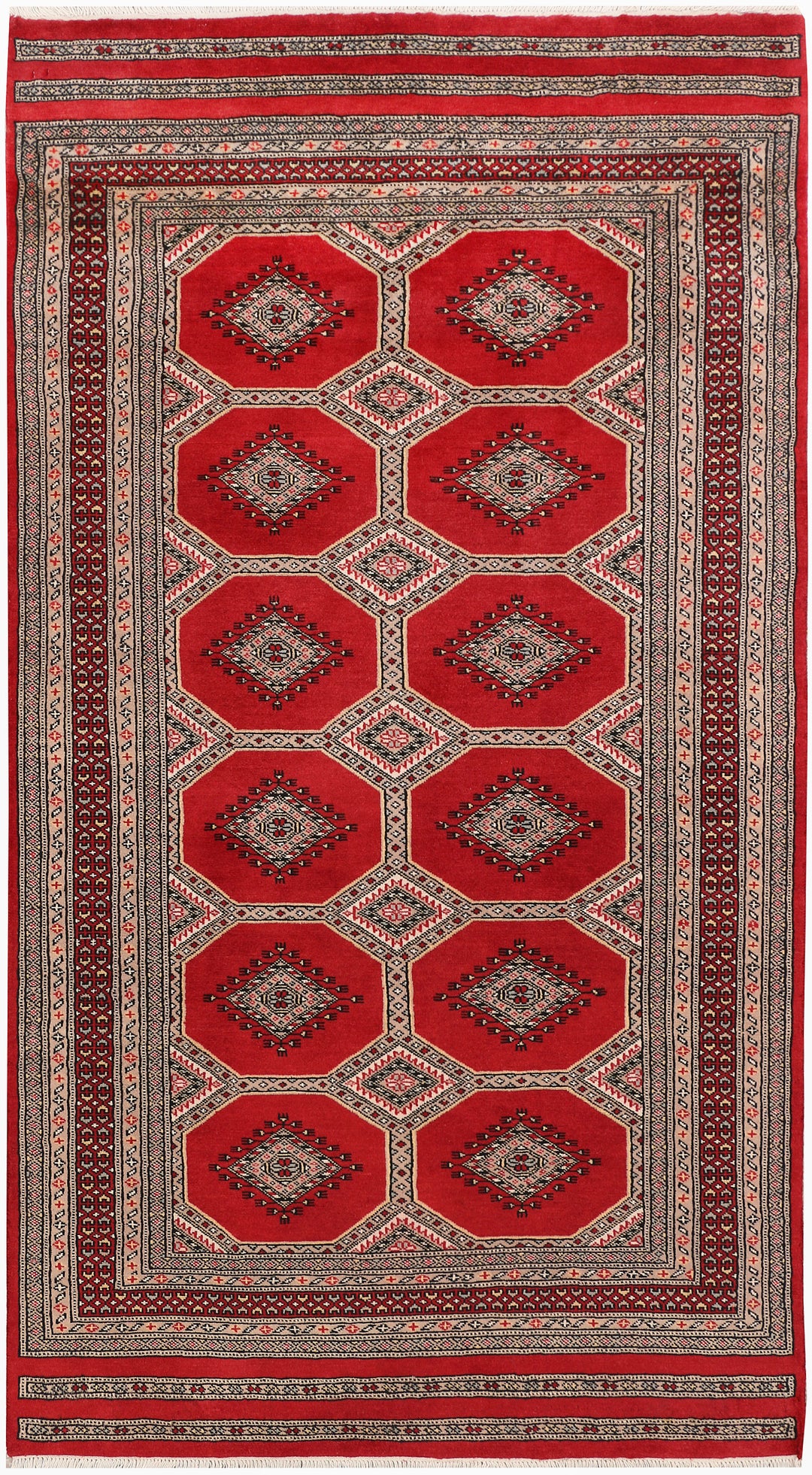 Dark Red Jaldar 4' 1 x 7' 5 - No. 47072 - ALRUG Rug Store