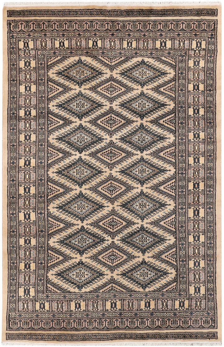 Wheat Jaldar 3'  11" x 6'  3" - No. QA45314