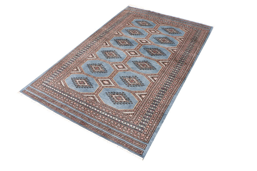Light Slate Grey Jaldar 4' 1 x 6' 5 - No. 47081 - ALRUG Rug Store