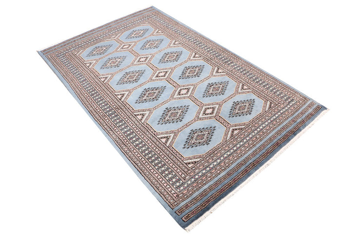 Light Slate Grey Jaldar 4' 1 x 6' 5 - No. 47081 - ALRUG Rug Store