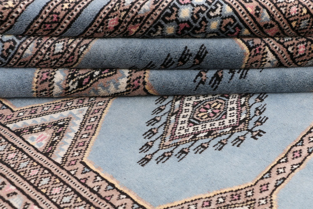 Light Slate Grey Jaldar 4' 1 x 6' 5 - No. 47081 - ALRUG Rug Store