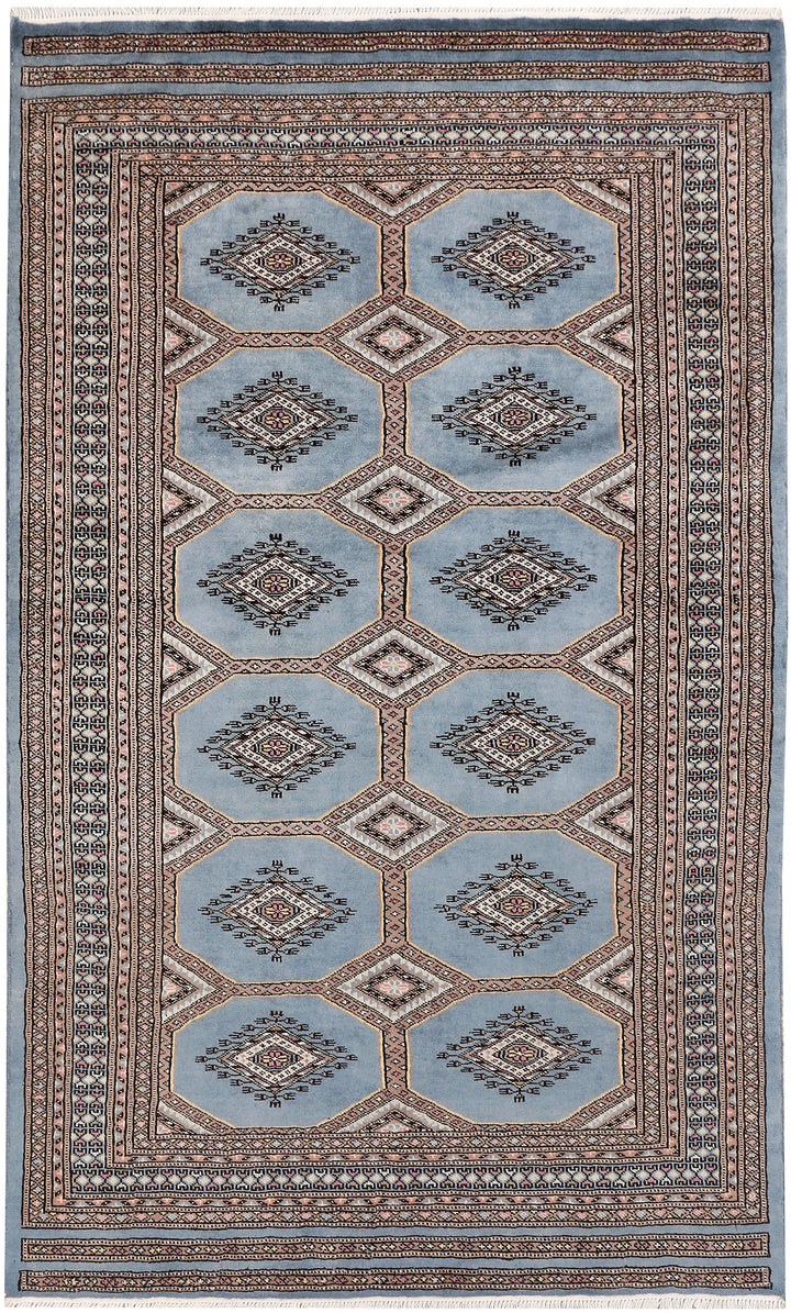 Light Slate Grey Jaldar 4' 1 x 6' 5 - No. 47081 - ALRUG Rug Store