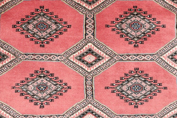 Indian Red Jaldar 4'  1" x 6'  7" - No. QA20708