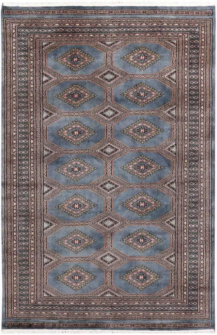 Light Slate Grey Jaldar 4'  1" x 6'  2" - No. QA24253