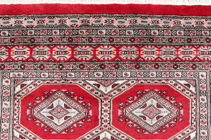 Dark Red Jaldar 4'  1" x 5'  9" - No. QA65435