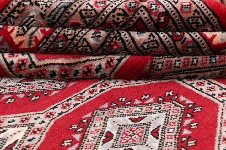 Dark Red Jaldar 4'  1" x 5'  9" - No. QA65435