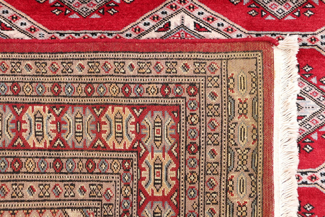 Dark Red Jaldar 4'  1" x 5'  9" - No. QA65435