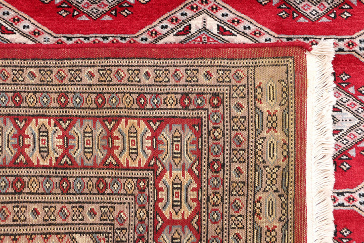 Dark Red Jaldar 4'  1" x 5'  9" - No. QA65435