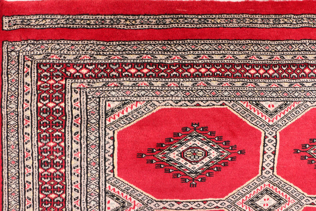 Dark Red Jaldar 4'  2" x 6'  6" - No. QA11411