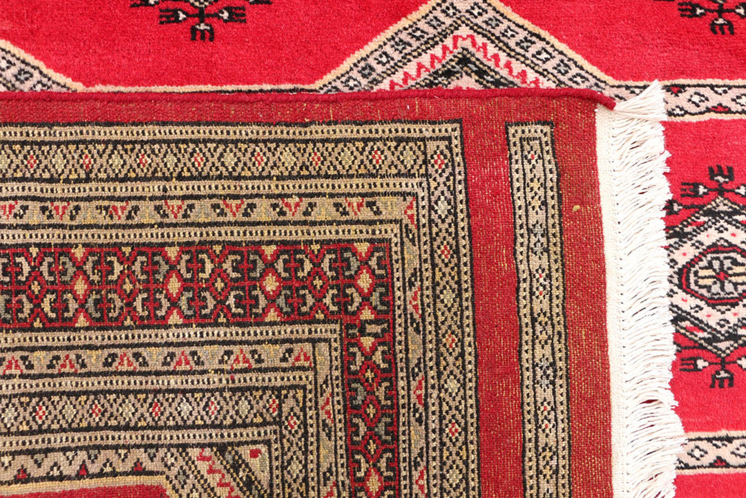 Dark Red Jaldar 4' 2 x 6' 6 - No. 47089