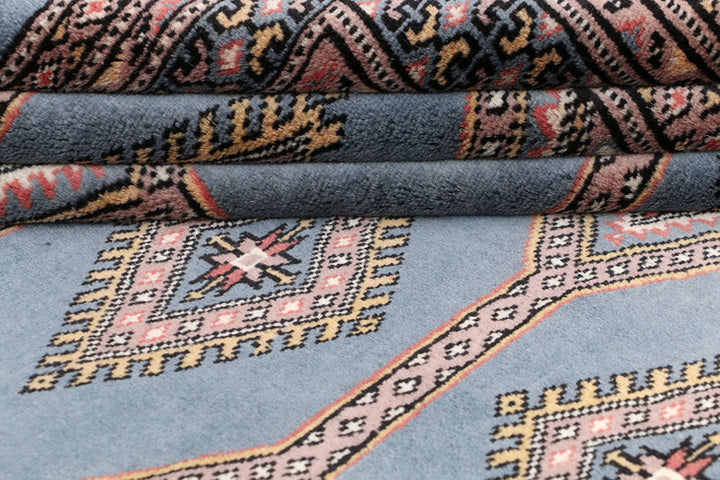 Light Slate Grey Jaldar 4'  2" x 6'  2" - No. QA75452