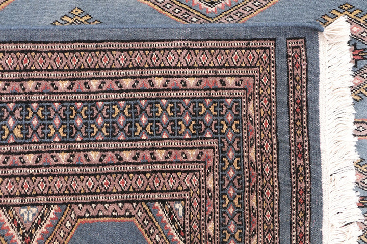 Light Slate Grey Jaldar 4'  2" x 6'  2" - No. QA75452