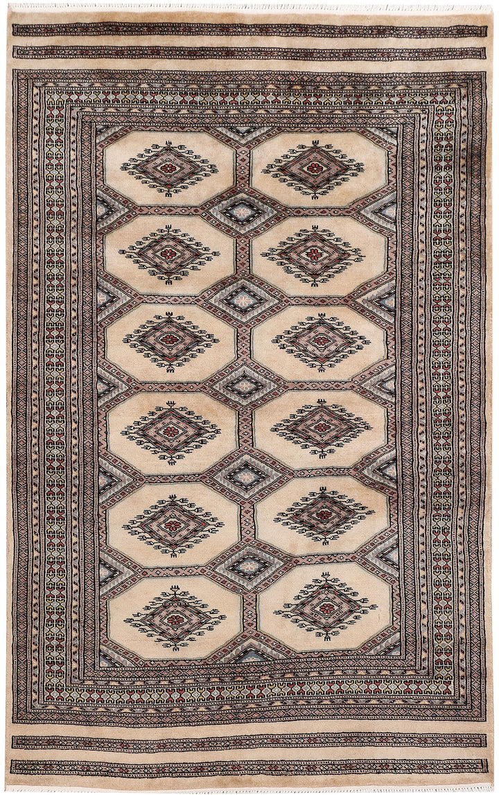 Tan Jaldar 4'  x" 6'  4" - No. QA50775