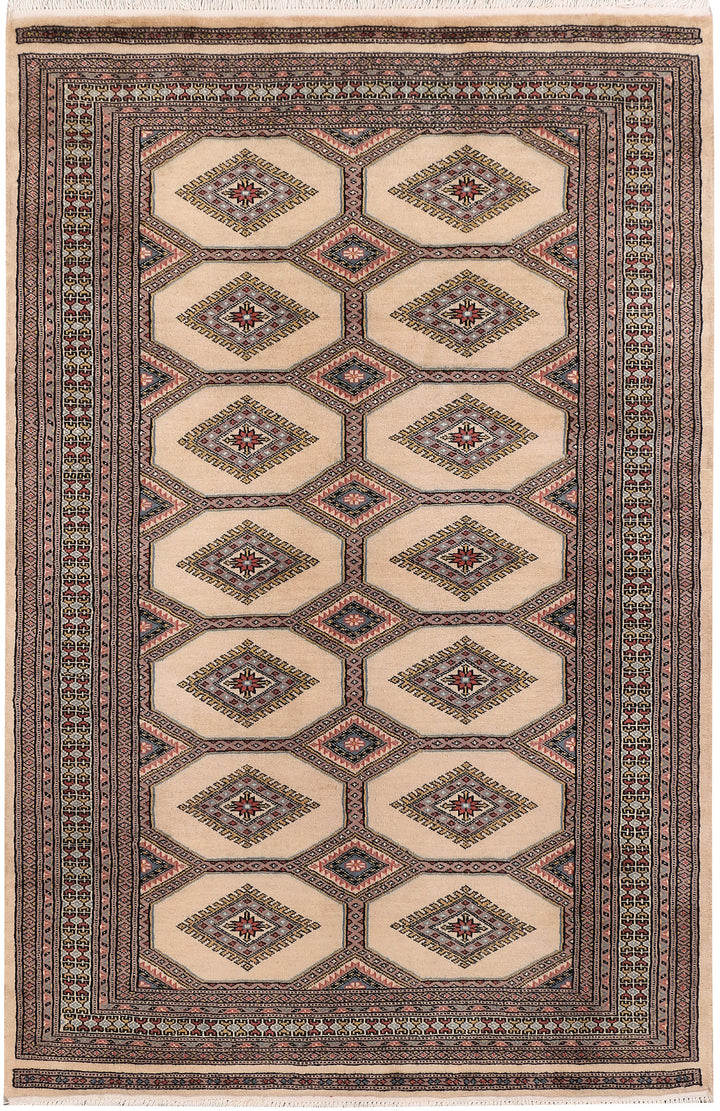 Tan Jaldar 4'  2" x 6'  4" - No. QA67056