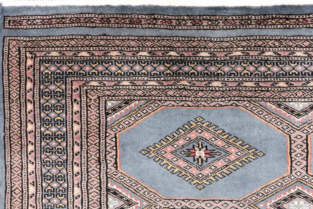 Steel Blue Jaldar 4' 1 x 6' - No. 47104 - ALRUG Rug Store