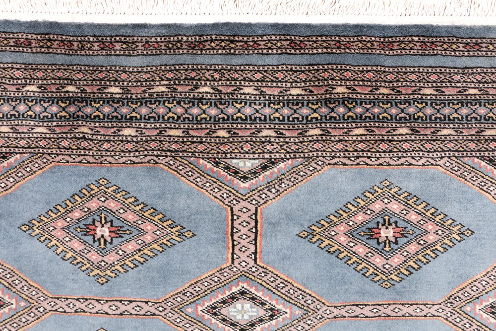 Steel Blue Jaldar 4' 1 x 6' - No. 47104 - ALRUG Rug Store