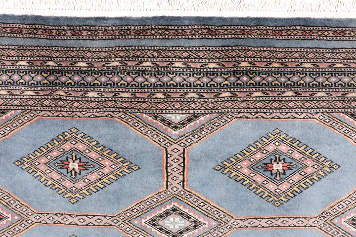 Steel Blue Jaldar 4' 1 x 6' - No. 47104 - ALRUG Rug Store