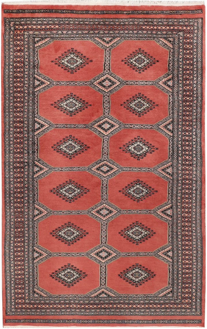 Salmon Jaldar 4'  x" 6'  6" - No. QA73306