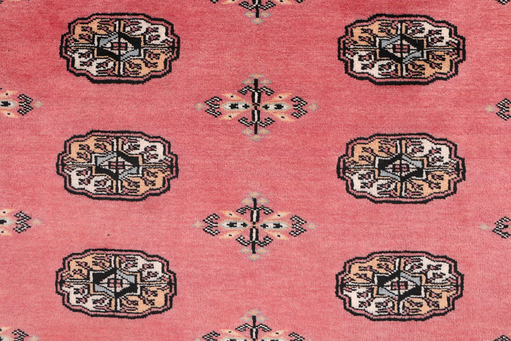 Indian Red Bokhara 4' 2 x 5' 11 - No. 47111 - ALRUG Rug Store