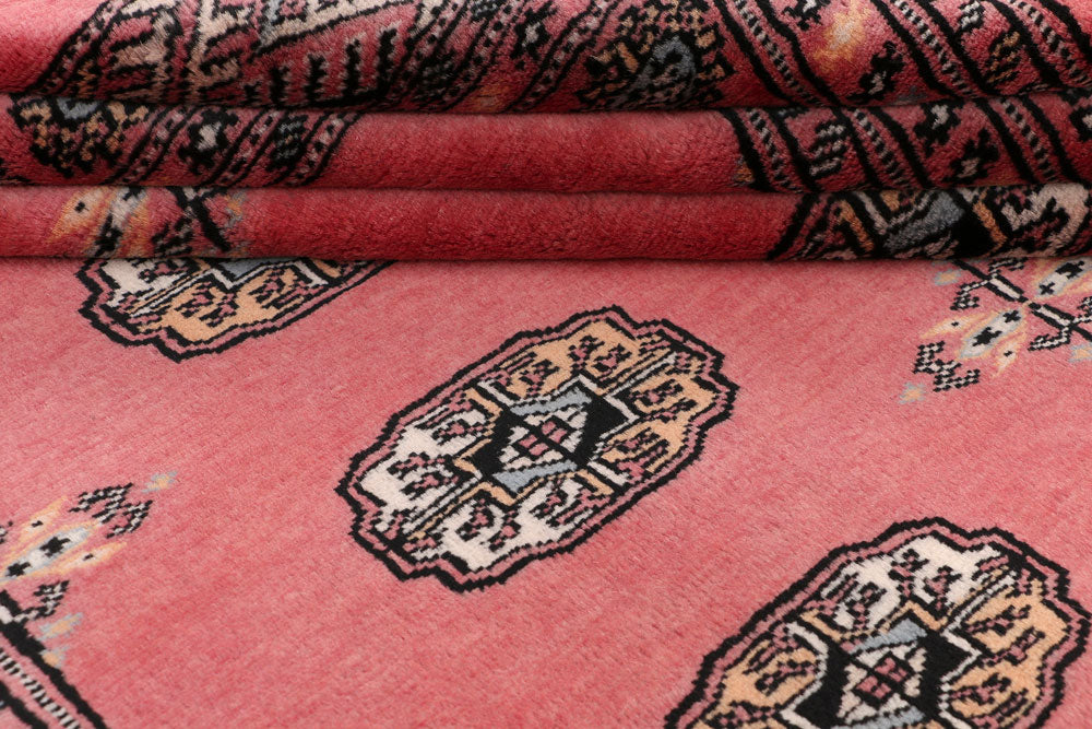 Indian Red Bokhara 4' 2 x 5' 11 - No. 47111 - ALRUG Rug Store