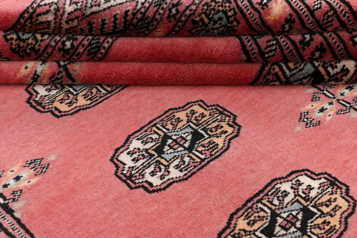 Indian Red Bokhara 4' 2 x 5' 11 - No. 47111 - ALRUG Rug Store