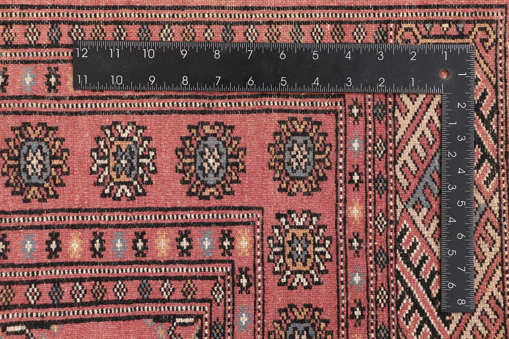 Indian Red Bokhara 4' 2 x 5' 11 - No. 47111 - ALRUG Rug Store