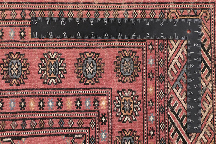 Indian Red Bokhara 4' 2 x 5' 11 - No. 47111 - ALRUG Rug Store