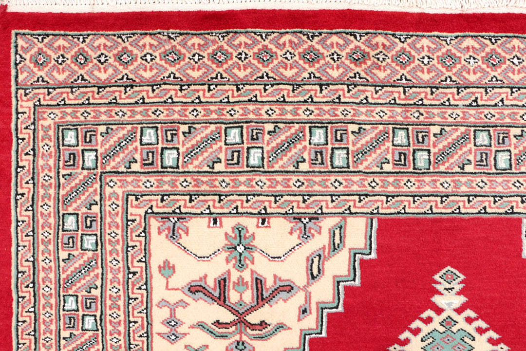 Dark Red Caucasian 4'  4" x 6'  1" - No. QA11092