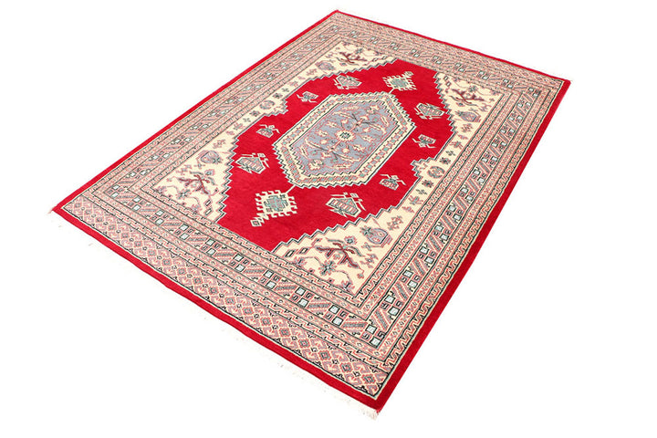 Dark Red Caucasian 4' 4 x 6' 1 - No. 47114