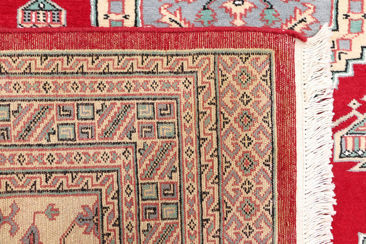 Dark Red Caucasian 4' 4 x 6' 1 - No. 47114