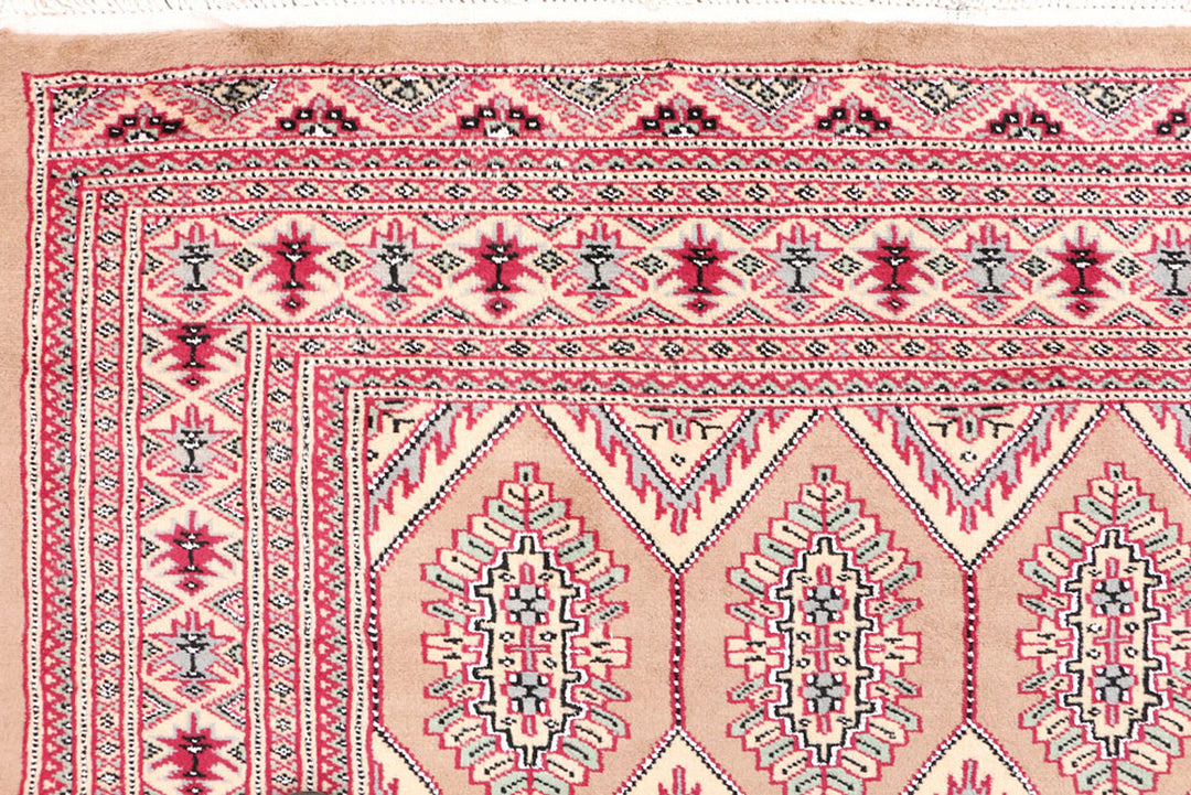 Burlywood Caucasian 4'  2" x 5'  11" - No. QA46494