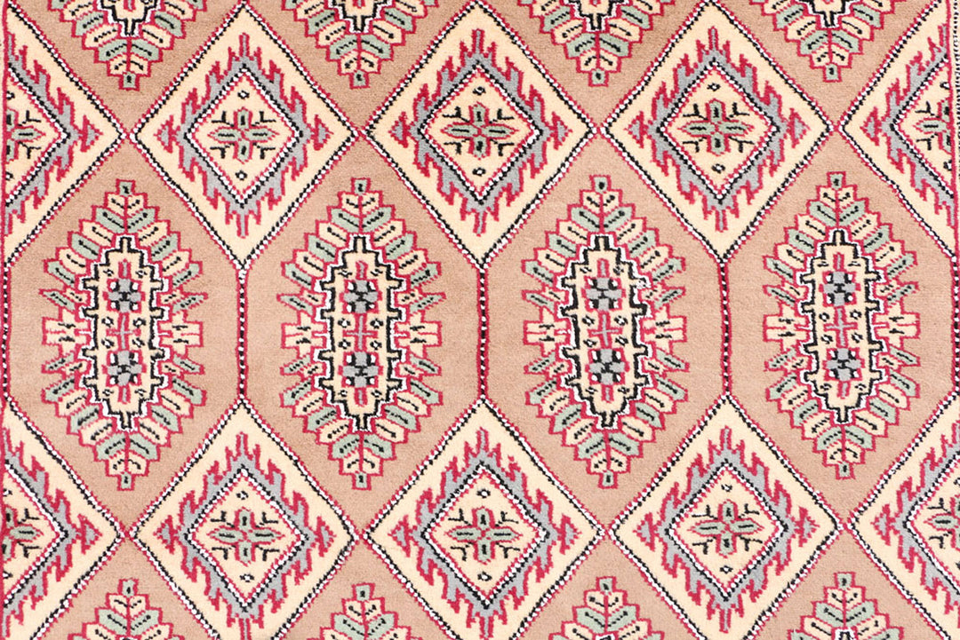 Burlywood Caucasian 4'  2" x 5'  11" - No. QA46494