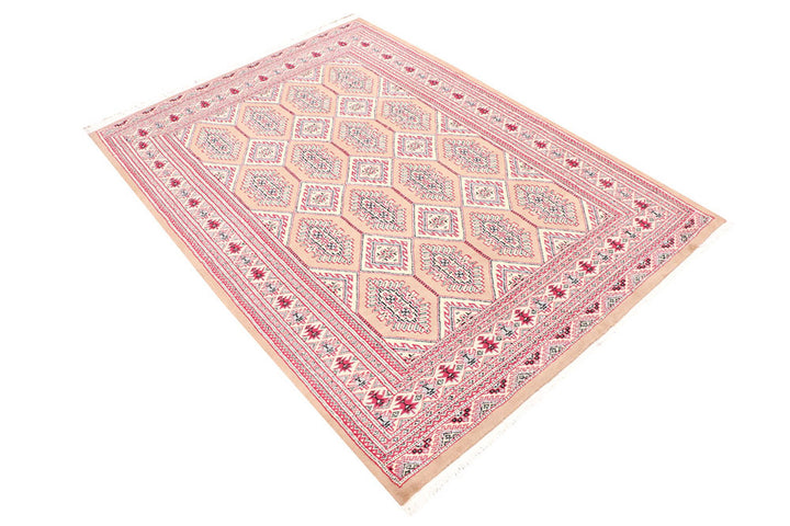 Burlywood Caucasian 4'  2" x 5'  11" - No. QA46494