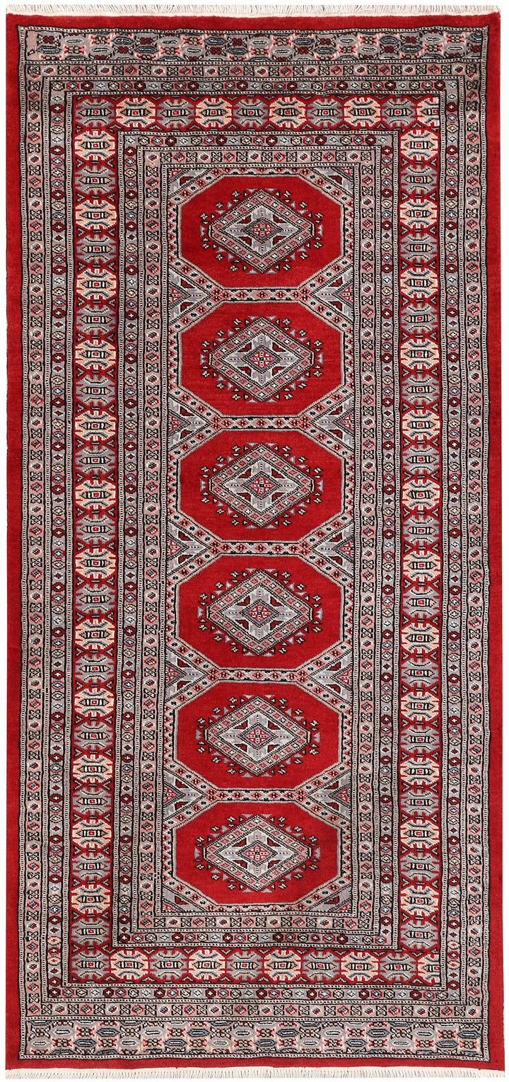 Dark Red Jaldar 3' 2 x 6' 7 - No. 47126