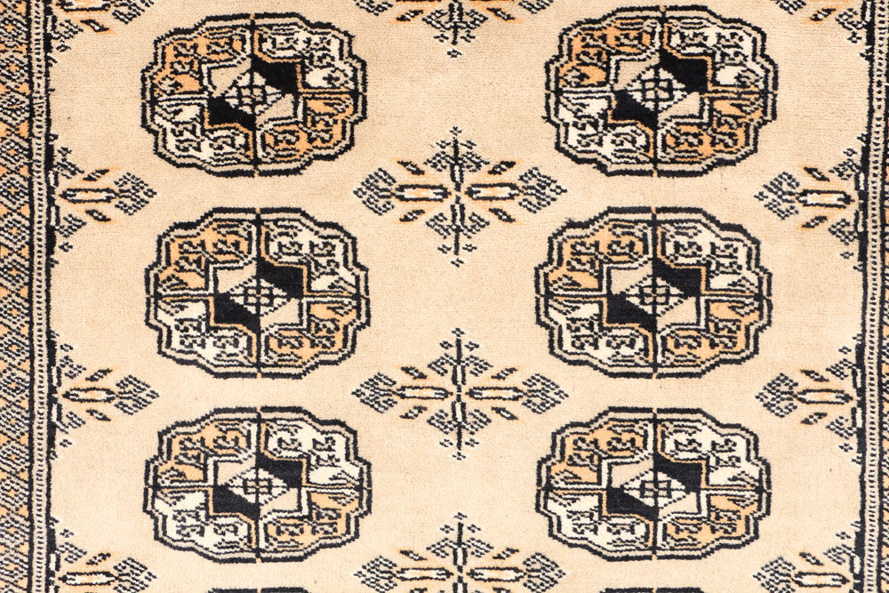 Tan Bokhara 3' 1 x 5' 7 - No. 47132 - ALRUG Rug Store