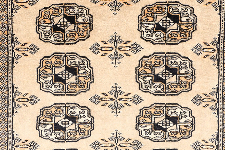 Tan Bokhara 3' 1 x 5' 7 - No. 47132 - ALRUG Rug Store