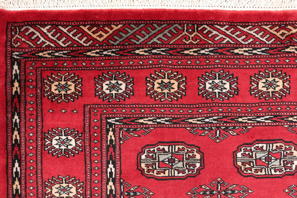 Dark Red Bokhara 3' 3 x 6' 3 - No. 47133 - ALRUG Rug Store