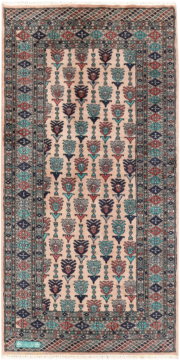 Tan Caucasian 3'  1" x 6' " - No. QA19817