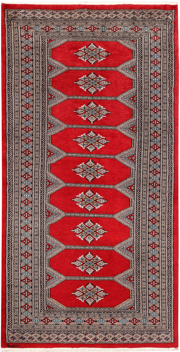 Red Jaldar 3'  1" x 6'  1" - No. QA10607